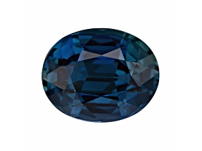 Teal Sapphire Unheated 9.4x7mm Oval 3.05ct