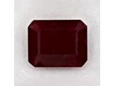 Ruby 10.07x8.04mm Emerald Cut 2.95ct