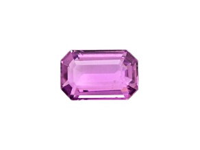Pink Sapphire Unheated 8.37x5.41mm Emerald Cut 1.43ct