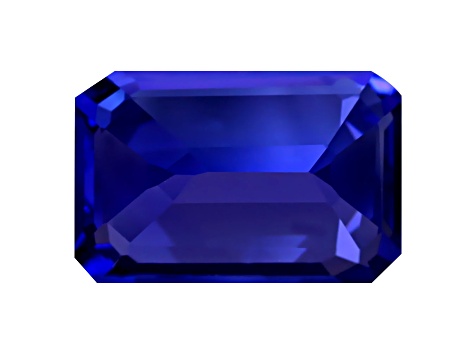 Tanzanite 10.65x7.09mm Emerald Cut 3.38ct