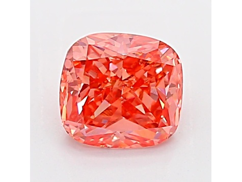 1.10ct Vivid Pink Cushion Lab-Grown Diamond VS1 Clarity IGI Certified