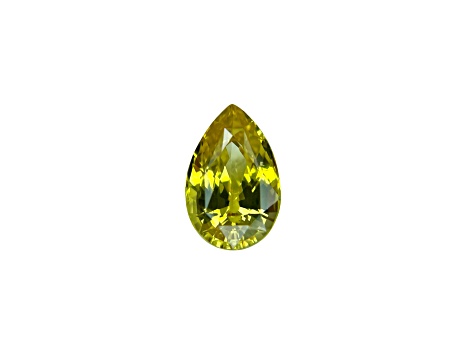Yellow Sapphire Loose Gemstone9.9x6.5mm Pear Shape 2.59ct