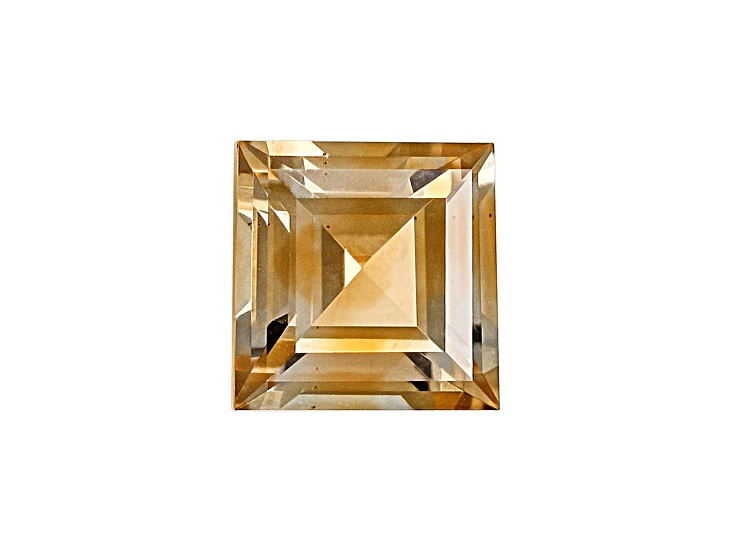 Montana Peach Sapphire Loose Gemstone 3.4mm Square 0.22ct