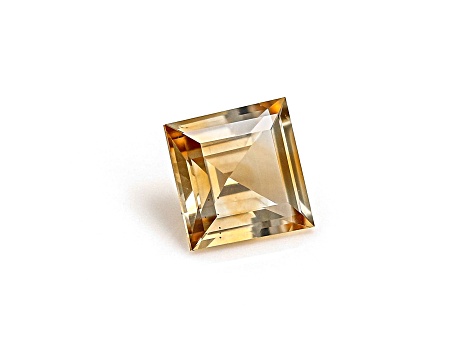 Montana Peach Sapphire Loose Gemstone 3.4mm Square 0.22ct