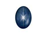 Star Sapphire 6x4mm Oval Cabochon 0.77ct