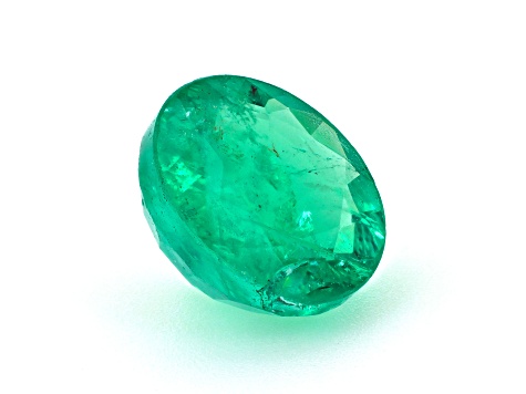 Zambian Emerald 5.3mm Round 0.59ct