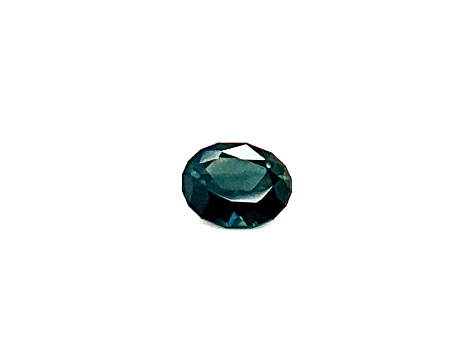 Teal Sapphire 6.2x4.9mm Oval 0.90ct