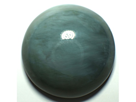 Nephrite Jade Cat's Eye 15.7mm Round Cabochon 10.05ct
