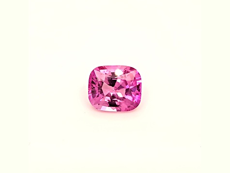 Pink Sapphire Loose Gemstone 12.x10.92mm Cushion 8.54ct