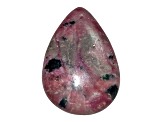 Pink Chalcedony 27.58x17.33mm Pear Shape Cabochon 14.10ct