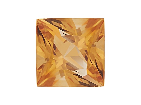 Citrine 5mm Princess Cut 0.65ct