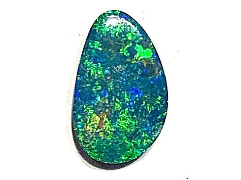Opal on Ironstone 11x7mm Free-Form Doublet 1.29ct