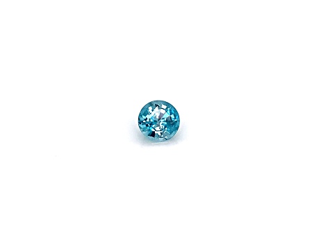 Blue Zircon 6.9mm Round 1.76ct