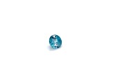 Blue Zircon 6.9mm Round 1.76ct