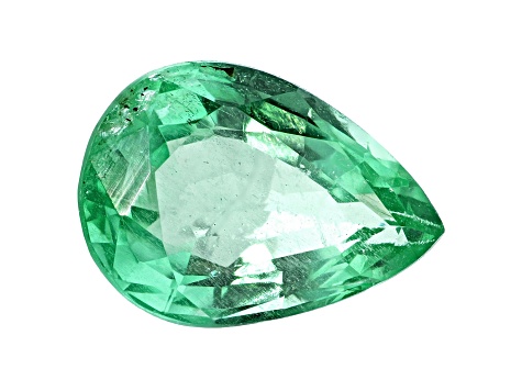 Brazilian Emerald 7.8x5.5mm Pear Shape 0.90ct