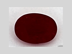 Ruby 7.1x5.07mm Oval 0.83ct