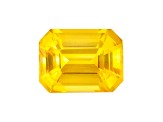 Yellow Sapphire 8x5.8mm Emerald Cut 2.02ct