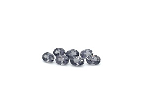 Purple-Grey Spinel 7x5mm Oval Set of 7 6.83ctw