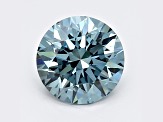 1.19ct Deep Blue Round Lab-Grown Diamond VS1 Clarity IGI Certified