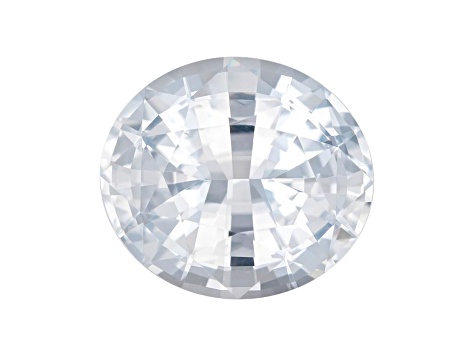 White Sapphire 9.5x7.4mm Oval 2.69ct