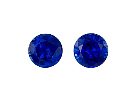 Sapphire 4.4mm Round Matched Pair 0.96ctw