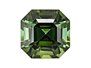 Green Tourmaline 6.5x6.5mm Emerald Cut 1.70ct