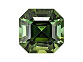 Green Tourmaline 6.5x6.5mm Emerald Cut 1.70ct
