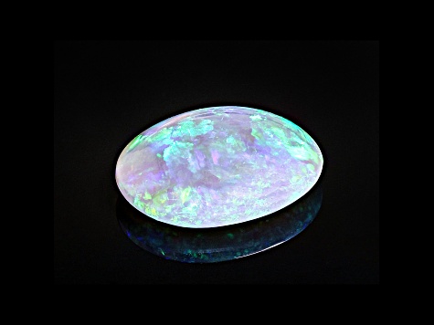 Australian Crystal Opal 9x7mm Oval Cabochon 1.06ct