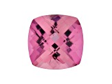 Pink Tourmaline 5mm Checkerboard Cushion 0.70ct