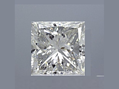 1.69ct Natural White Diamond Rectangle H Color, VVS2 Clarity, GIA Certified