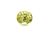 Yellow Chrysoberyl 8.9x8.2mm Oval 3.56ct