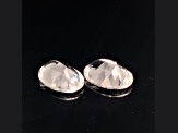 Danburite 18x13mm Oval Matched Pair 23.00ctw