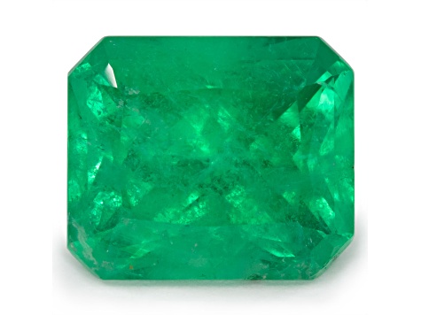 Panjshir Valley Emerald 7.9x5.9mm Emerald Cut 1.47ct