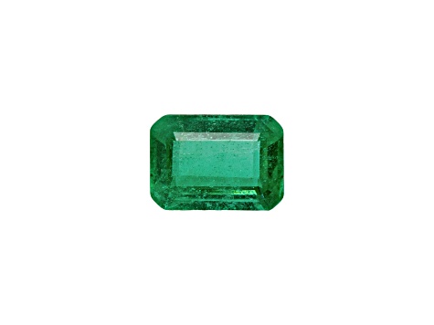 Zambian Emerald 6.8x4.9mm Emerald Cut 0.9ct