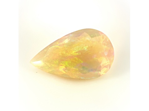 Ethiopian Opal 15.8x9.5mm Pear Shape 3.17ct