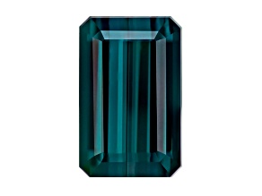 Blue Tourmaline 14.6x9.3mm Emerald Cut 7.71ct