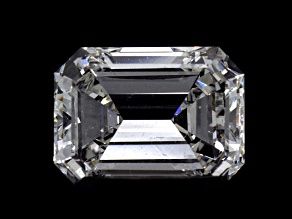 1.5ct Natural White Diamond Emerald Cut, F Color, VS2 Clarity, GIA Certified