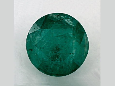 Zambian Emerald 6.68mm Round 1.22ct