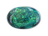 Australian Black Opal 11.0x7.4mm Oval Cabochon 2.47ct