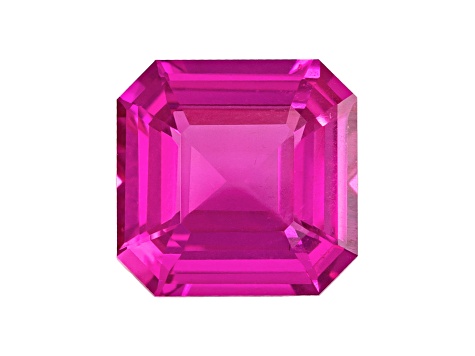 Pink Sapphire Loose Gemstone 6mm Emerald Cut 1.09ct