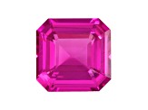 Pink Sapphire Loose Gemstone 6mm Emerald Cut 1.09ct