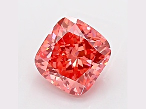 1.09ct Vivid Pink Cushion Lab-Grown Diamond SI1 Clarity IGI Certified