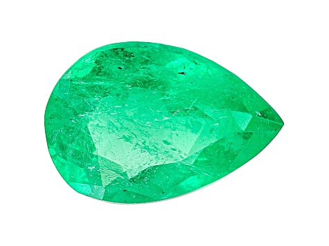 Colombian Emerald 9x6.2mm Pear Shape 1.27ct