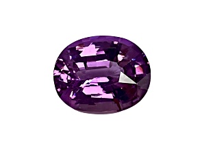Purple Sapphire Unheated 10.2x8.3mm Oval 3.83ct