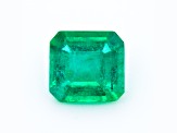 Zambian Emerald 6.3x5.9mm Emerald Cut 0.79ct
