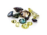 Colors of Moissanite Mixed Round Parcel 30.00ctw