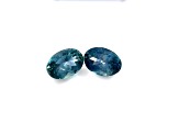 Montana Sapphire 6.5x4.5mm Oval Matched Pair 1.62ctw
