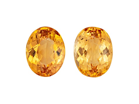 Precious Topaz 9x7mm Oval Matched Pair 5.01ctw