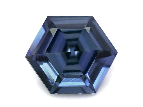 Sapphire Unheated 8.06x7.18mm Hexagon 1.58ct