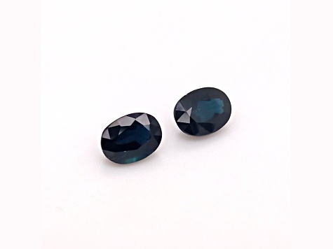 Sapphire 8x6mm Oval Matched Pair 3.68ctw